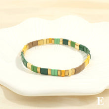 Load image into Gallery viewer, 5MM TILA Beads Beaded Elastic Bracelets - BJ: MIO55654-F
