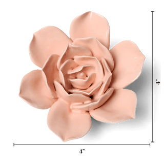 Ceramic Pink Rose - Olita Gifts & Goods