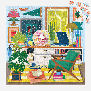 Disco Life 500 Piece Foil Puzzle - Olita Gifts & Goods