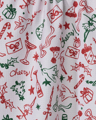 Holiday Doodles Tea Towel