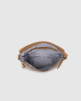 Shoulder Bag - Camel | Nadia: Vegan - Polyurethane / Women-Owned, Cruelty-Free - Olita Gifts & Goods
