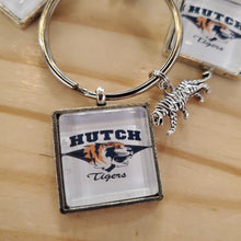Load image into Gallery viewer, Hutch Tigers Key Chain
