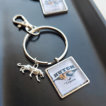 Load image into Gallery viewer, Hutch Tigers Key Chain
