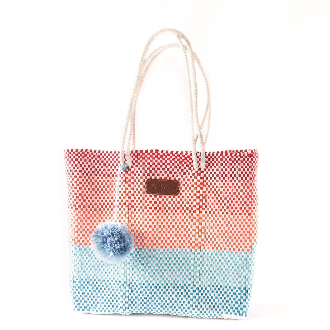 Sunrise Woven Tote by Tin Marin