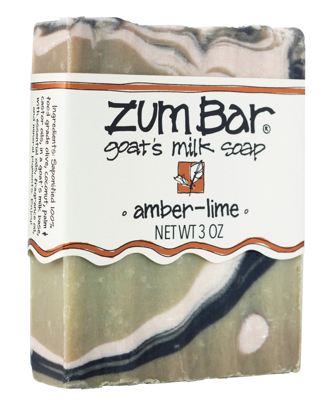 Amber Lime Zum Bar Soap