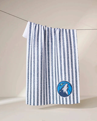Timberwolves Grip Stripe Tea Towel