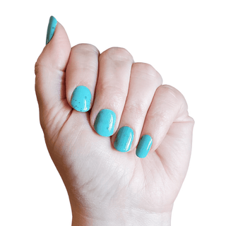 Under the Sea | Blue, Teal, & Aqua Watercolor Nail Wrap Set - Olita Gifts & Goods