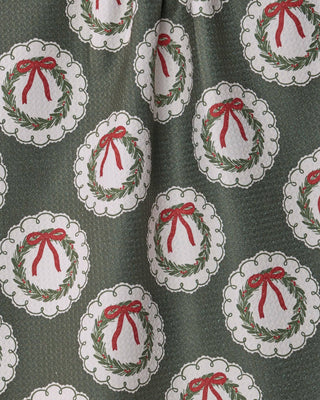 Merry Wreaths Tea Towel - Olita Gifts & Goods