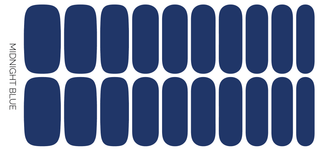 Midnight Blue Nail Wraps - Olita Gifts & Goods