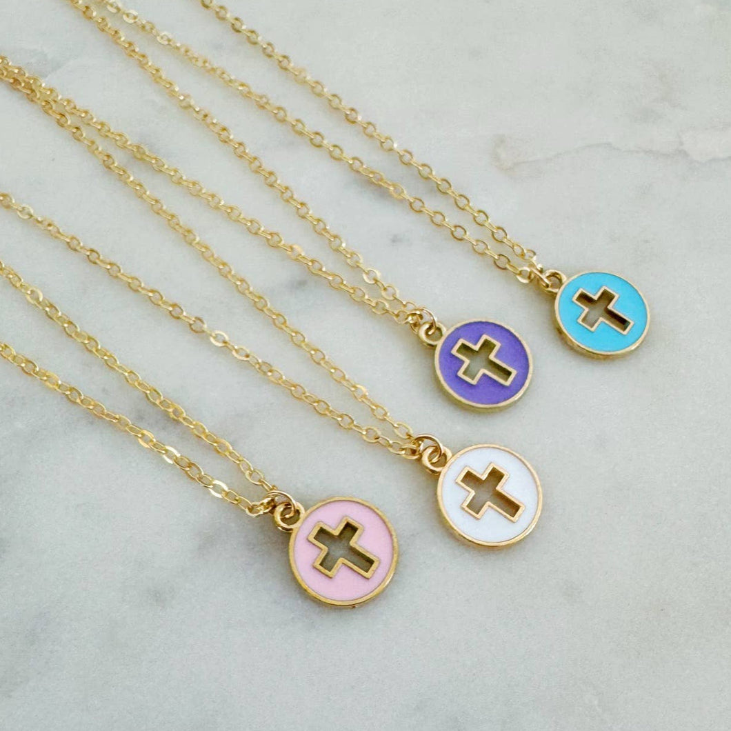 Open Cross Necklace
