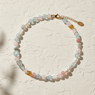 Aqua Rose Serenity Necklace - Olita Gifts & Goods