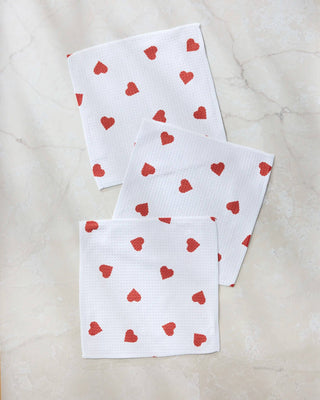 Love Toss Dishcloth Set