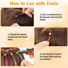 Load image into Gallery viewer, DIY Hair Feather Kit
