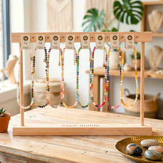 Rainbow Glow Stone Necklace