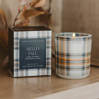 Hello Fall Boxed Soy Candle - Olita Gifts & Goods