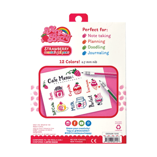 Very Berry Scented Gel Pens - Set of 12 - Olita Gifts & Goods