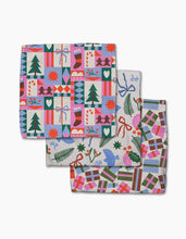 Load image into Gallery viewer, Festive Cheer Dishcloth Set
