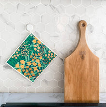 Load image into Gallery viewer, Papaya Reusable Paper Towel Sets + Hook
