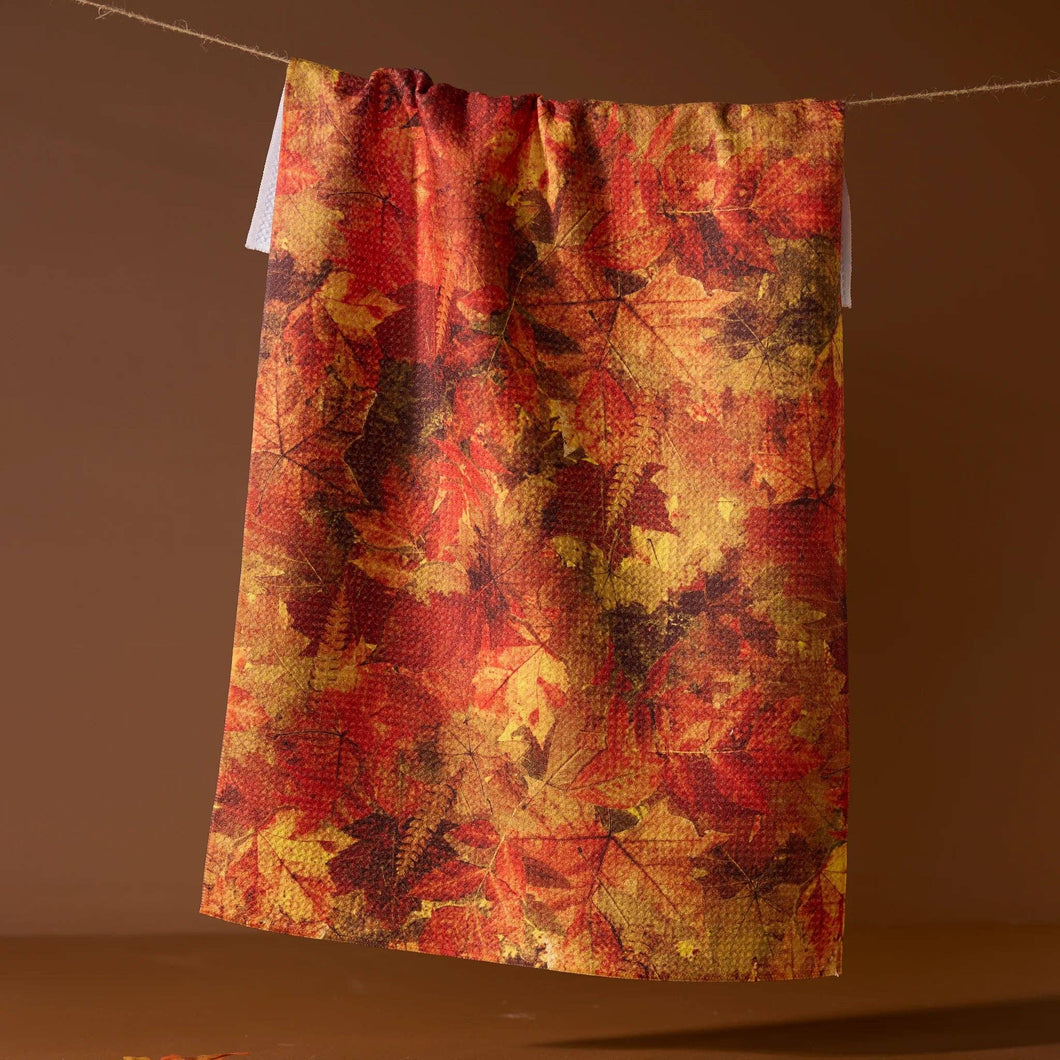 Falling Foliage Tea Towel