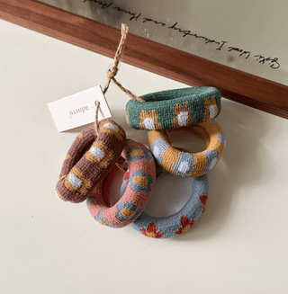 FlowerSeamless Hair Ties Set - Olita Gifts & Goods
