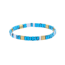 Load image into Gallery viewer, 5MM TILA Beads Beaded Elastic Bracelets - BJ: MIO55654-A
