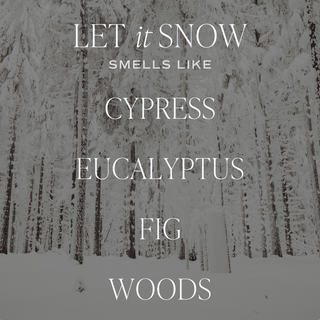 Let It Snow Soy Candle - Olita Gifts & Goods