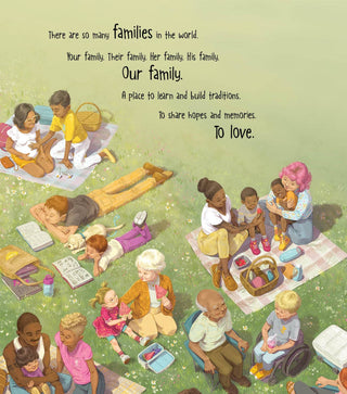 A Family Like Ours Picture Book - Olita Gifts & Goods