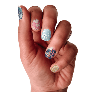 Flower Girl Nail Wraps - Olita Gifts & Goods