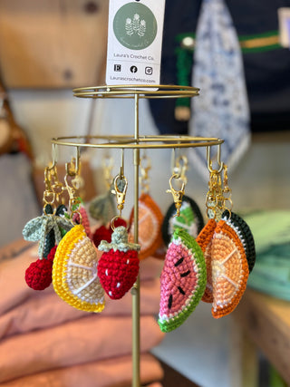 Handmade Fruit Bag Charms - Olita Gifts & Goods