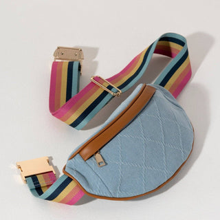 Ali Denim Belt Bag - Olita Gifts & Goods