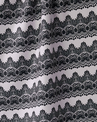 Midnight Lace Tea Towel: Halloween
