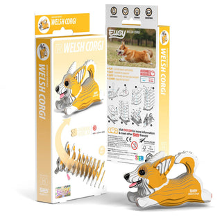 EUGY Welsh Corgi 3D Puzzle - Olita Gifts & Goods