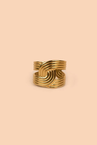 2 Become 1 Ring - 18K Gold Plated - Olita Gifts & Goods