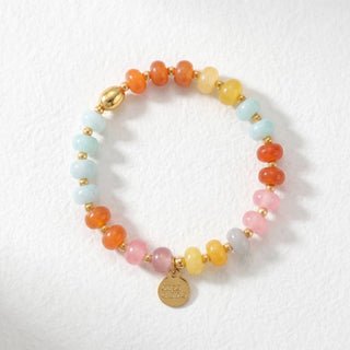 Amber Jade Bloom Bracelet