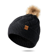 Load image into Gallery viewer, Cable Knit Pom Hat

