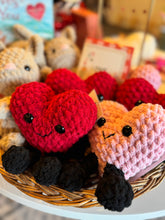 Load image into Gallery viewer, Crocheted Hearts
