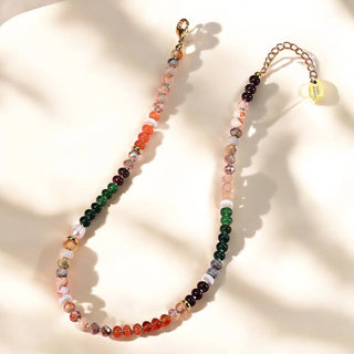Coral Natural Stone Necklace - Olita Gifts & Goods