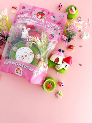 Bunny Berry Village KidDough Play Kit - Olita Gifts & Goods
