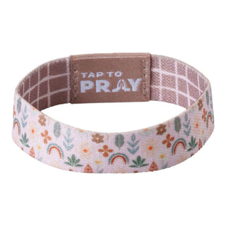 Tap To Pray® Wristband – Prairie & Plaid: Medium - Olita Gifts & Goods