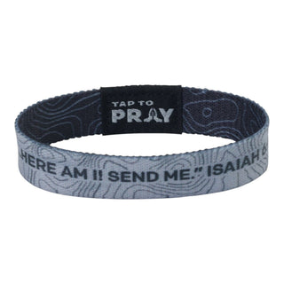 Tap To Pray® Wristband – Valor Topography - Olita Gifts & Goods