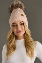 Load image into Gallery viewer, Blush Knit Pom Hat
