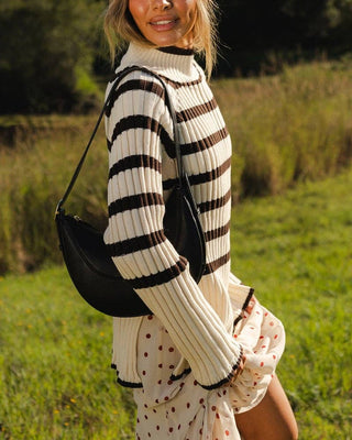 Lane Crossbody Bag - Black: Vegan - Polyurethane / Women-Owned, Cruelty-Free - Olita Gifts & Goods