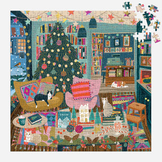 Season's Readings 500 Piece Foil Puzzle - Olita Gifts & Goods