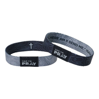 Tap To Pray® Wristband – Valor Topography - Olita Gifts & Goods