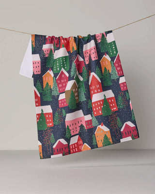 Alpine Village Tea Towel - Olita Gifts & Goods