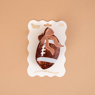Football Claw Clip - Olita Gifts & Goods