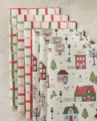 Winter Village Not Paper Towel