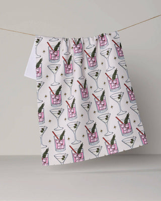 Cocktail Countdown Tea Towel - Olita Gifts & Goods