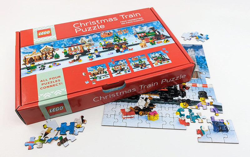 Lego Christmas Train Puzzle