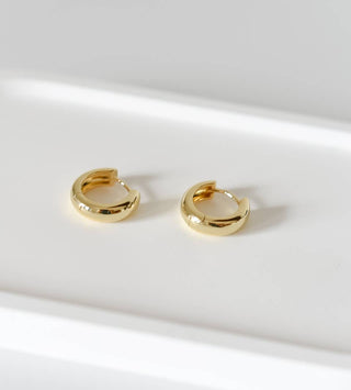 Saranne Hoops 18K Plated